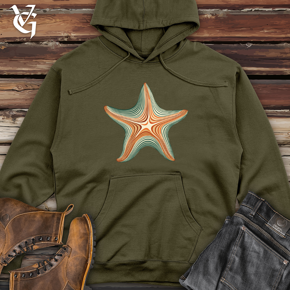 Stellar Wave Glider Midweight Hooded Sweatshirt