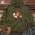 Retro Piano Squirrel 01 Midweight Hooded Sweatshirt