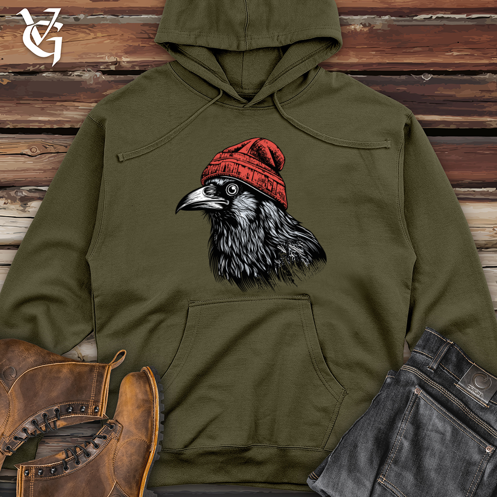 Retro Wisebird Midweight Hooded Sweatshirt