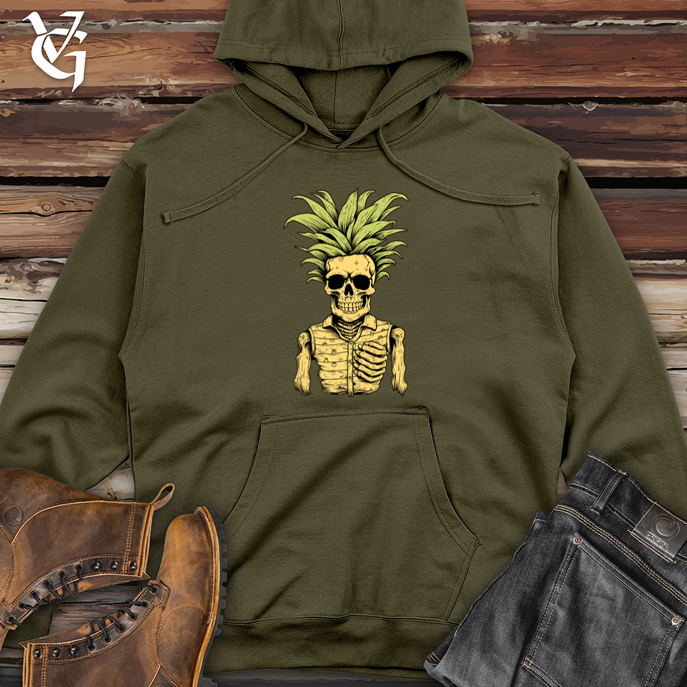 Surreal Pineapple Shenanigans Midweight Hooded Sweatshirt