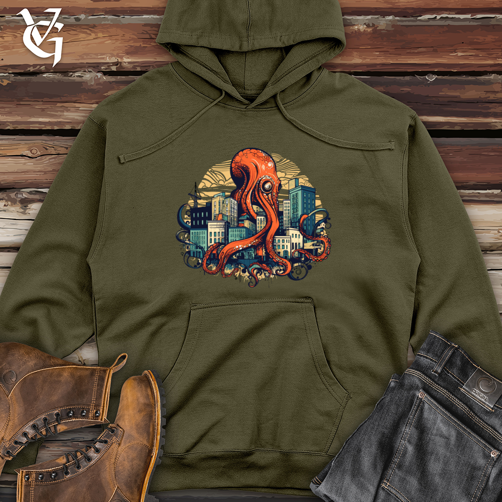 Urban Kraken Midweight Hooded Sweatshirt