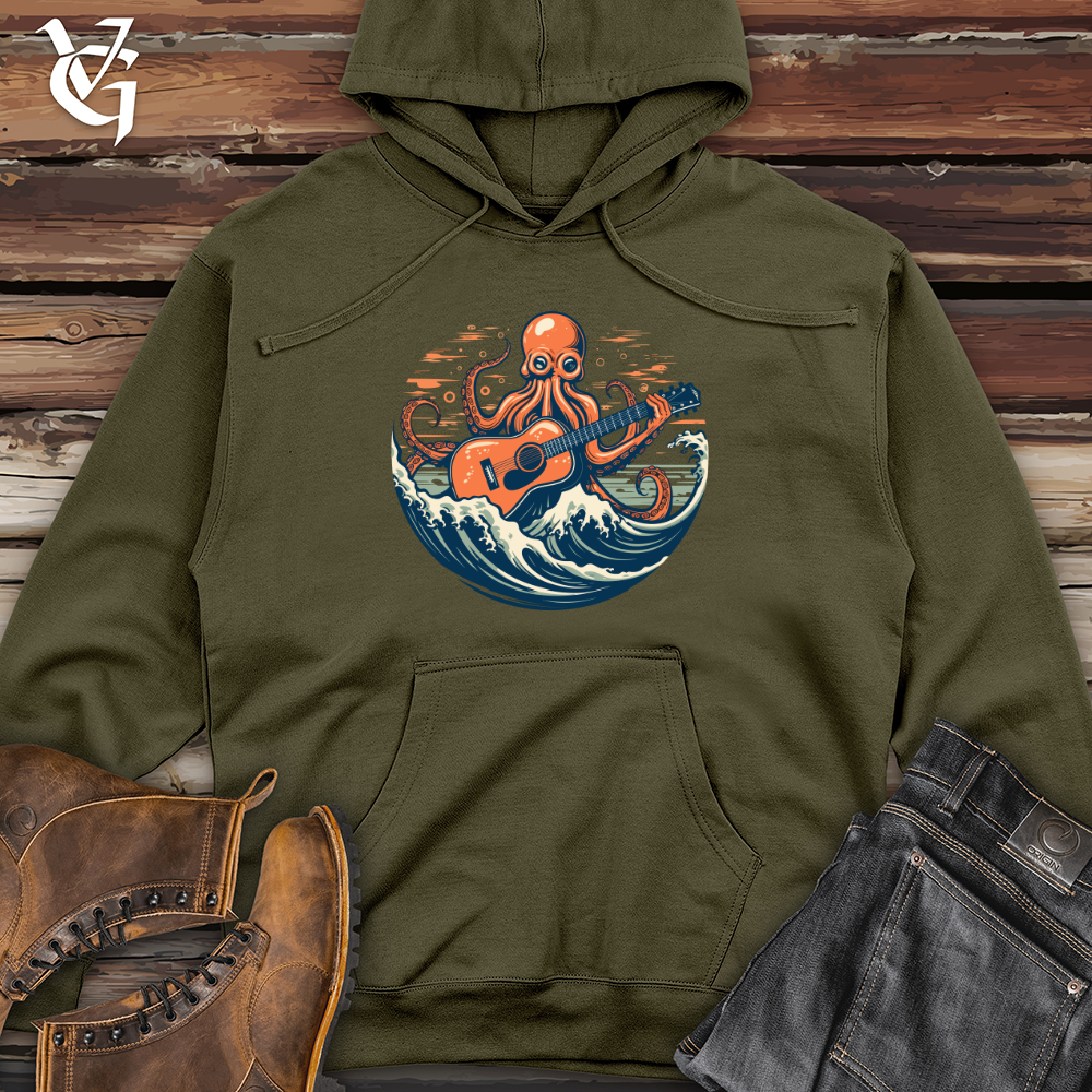 Melodic Tentacle Jammer Midweight Hooded Sweatshirt