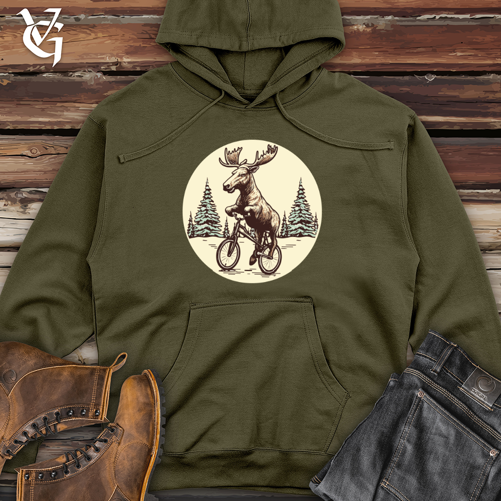 Balancing Bullwinkle Midweight Hooded Sweatshirt