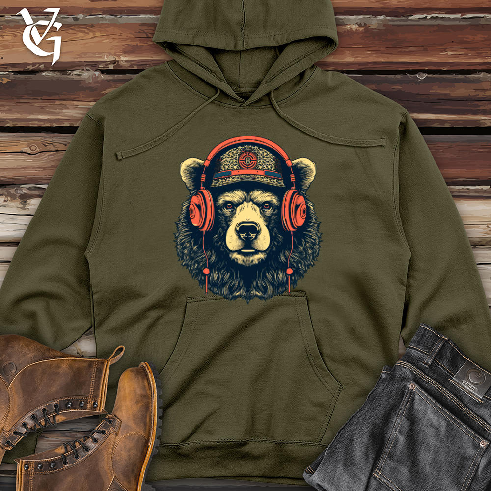 Vintage Groove Bruin Midweight Hooded Sweatshirt