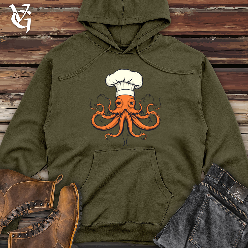 Whisked Inktopus Midweight Hooded Sweatshirt