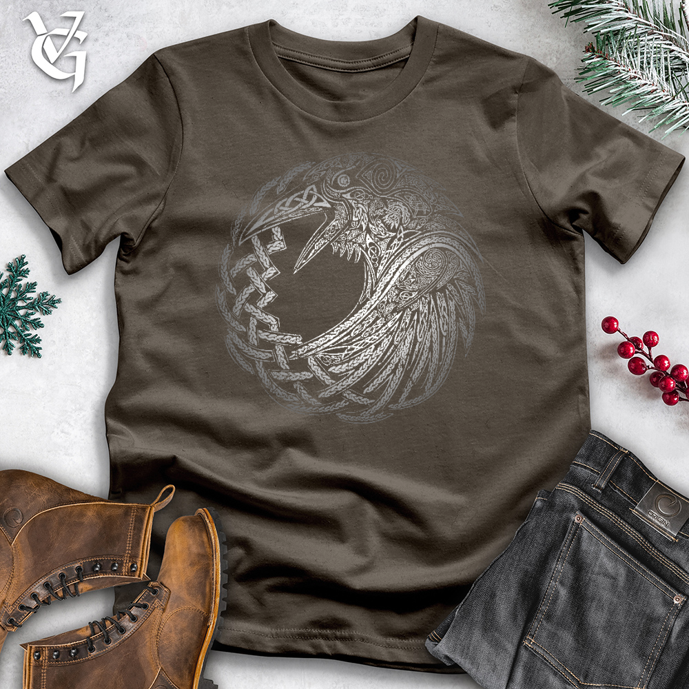 Silver Glass Raven Cotton Tee
