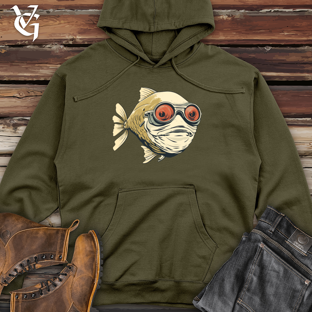 Skyborne Blobfish Pilot Midweight Hooded Sweatshirt