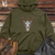 Majestic Antlered Remains Midweight Hooded Sweatshirt