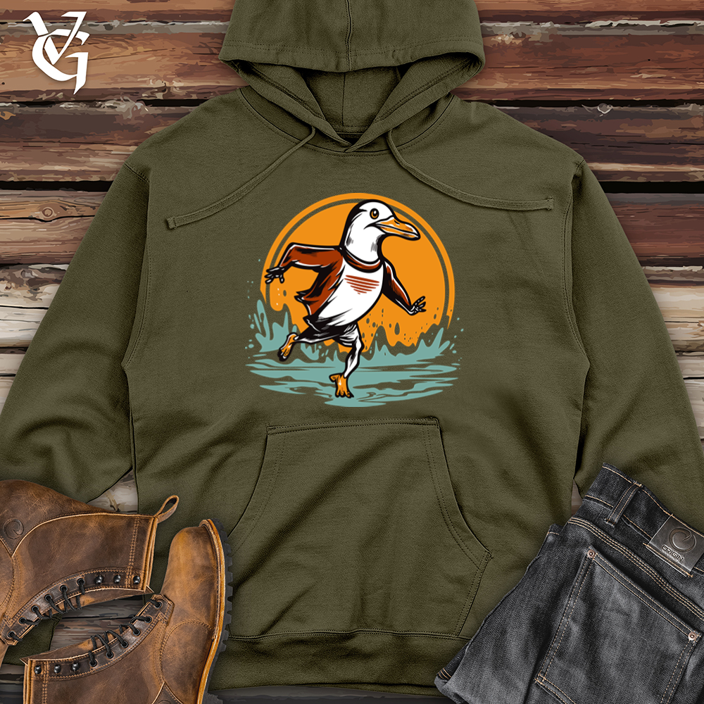 Vintage Marathon Penguin Midweight Hooded Sweatshirt