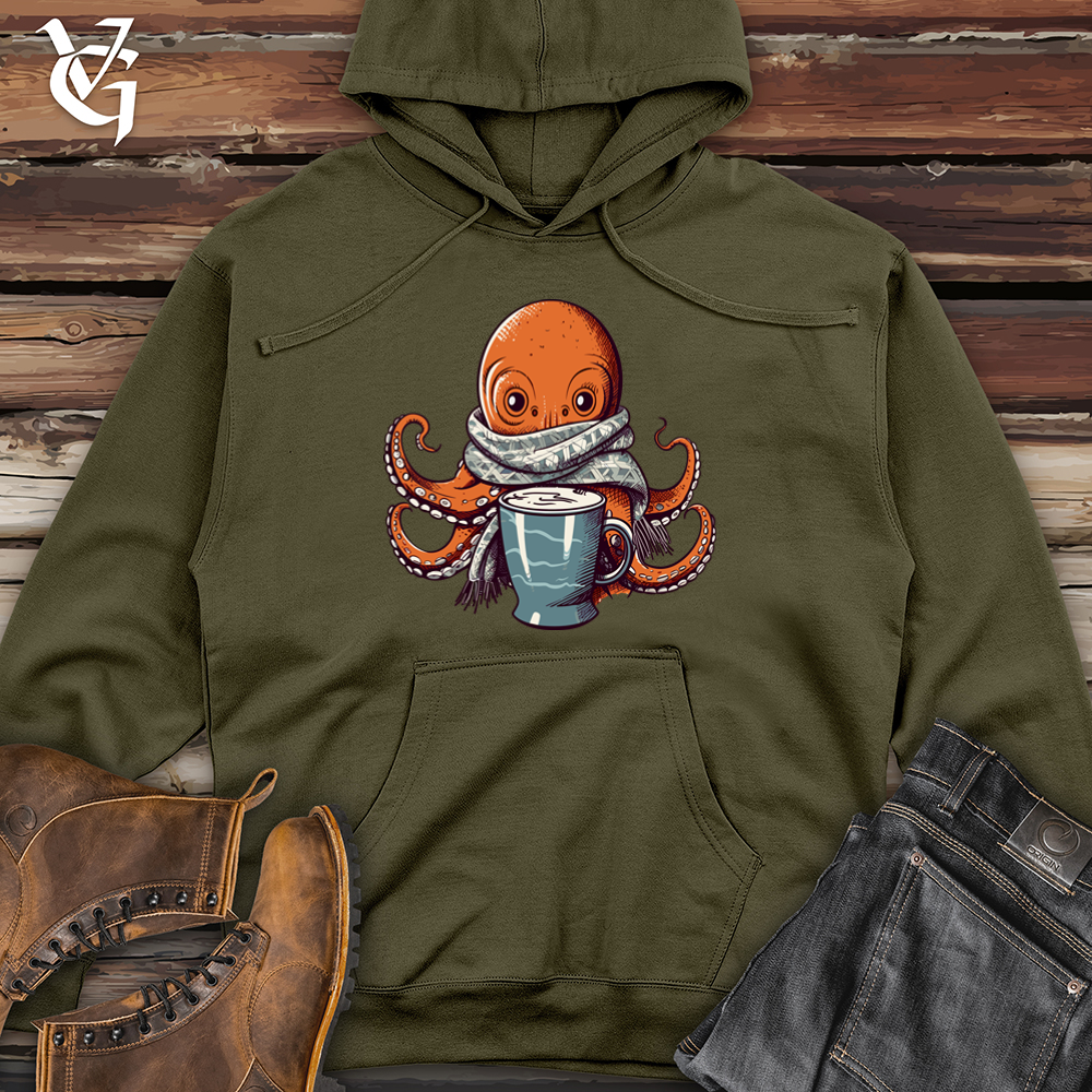 Retro OctoCafé Midweight Hooded Sweatshirt