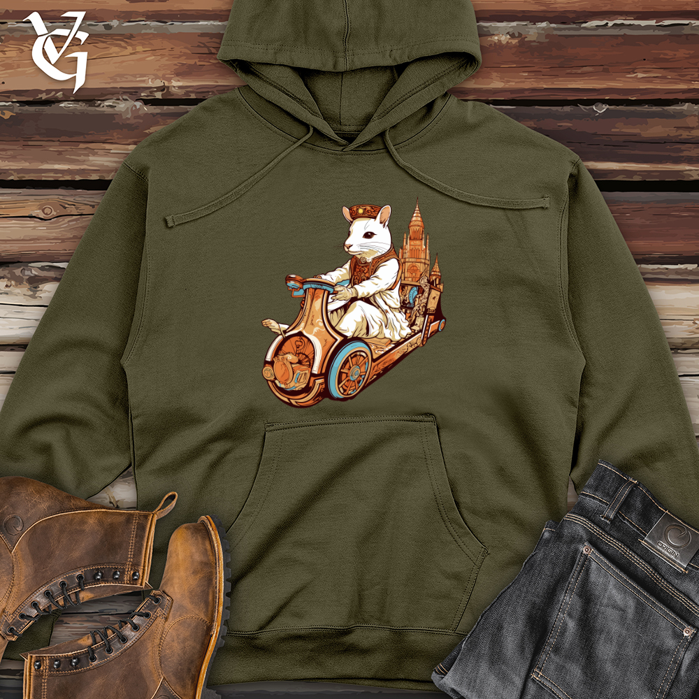 Mouse Time Traveller Midweight Hooded Sweatshirt