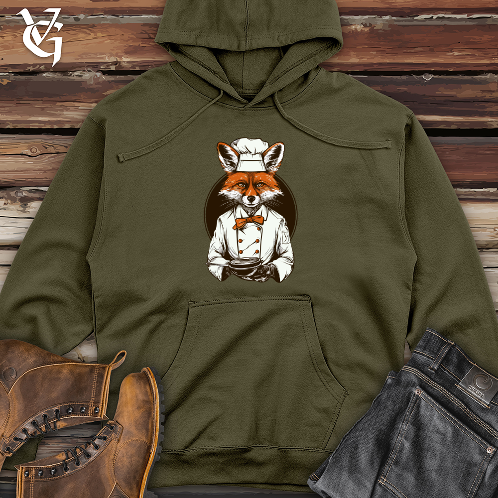 Culinary Fox Trot Midweight Hooded Sweatshirt