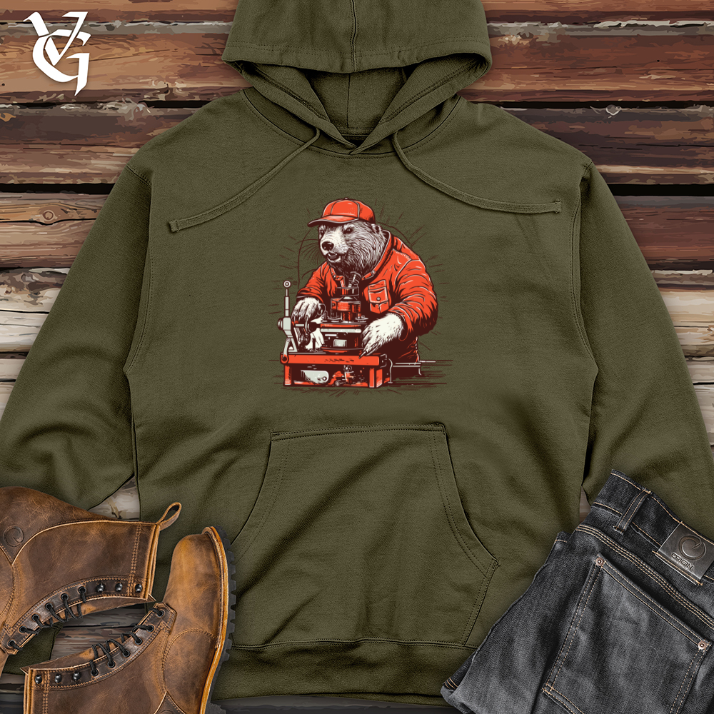 Lumber Craft Worke Midweight Hooded Sweatshirt