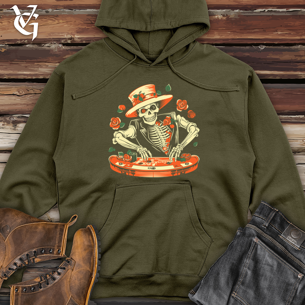 Spooky Peach Roulette Midweight Hooded Sweatshirt