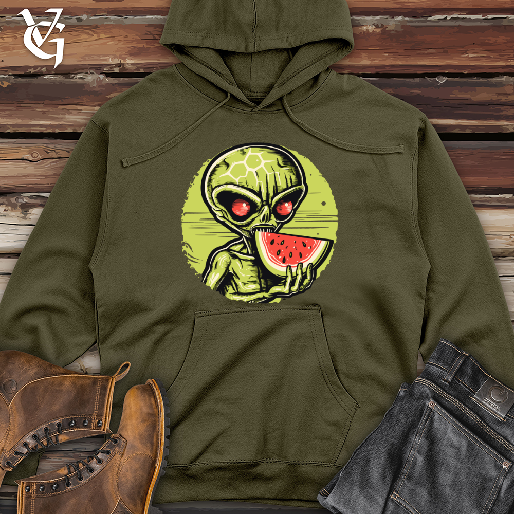 Extraterrestrial Melon Munch Midweight Hooded Sweatshirt