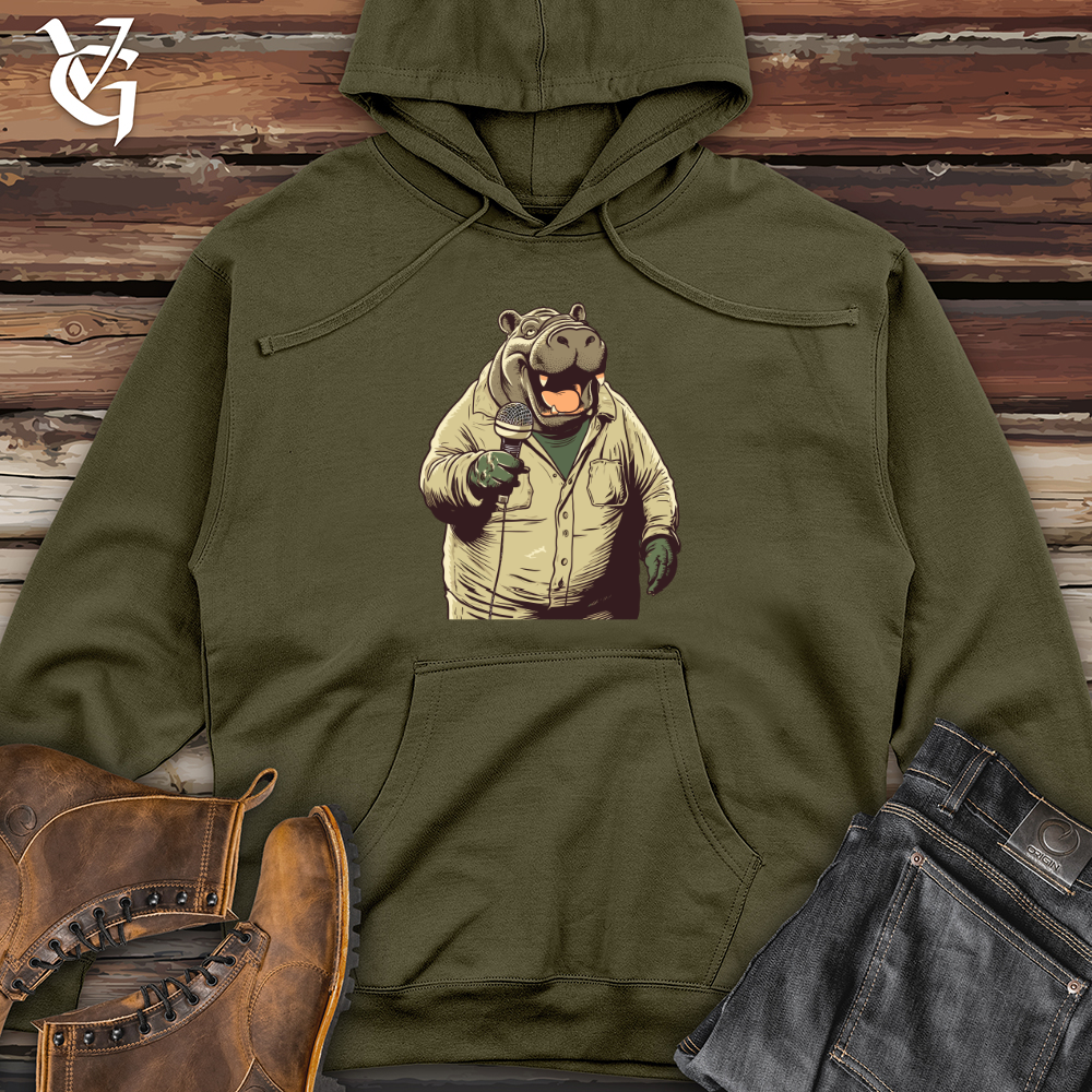 Hippospectacular Comedy Midweight Hooded Sweatshirt