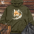 Retro Cosmo Fox Midweight Hooded Sweatshirt