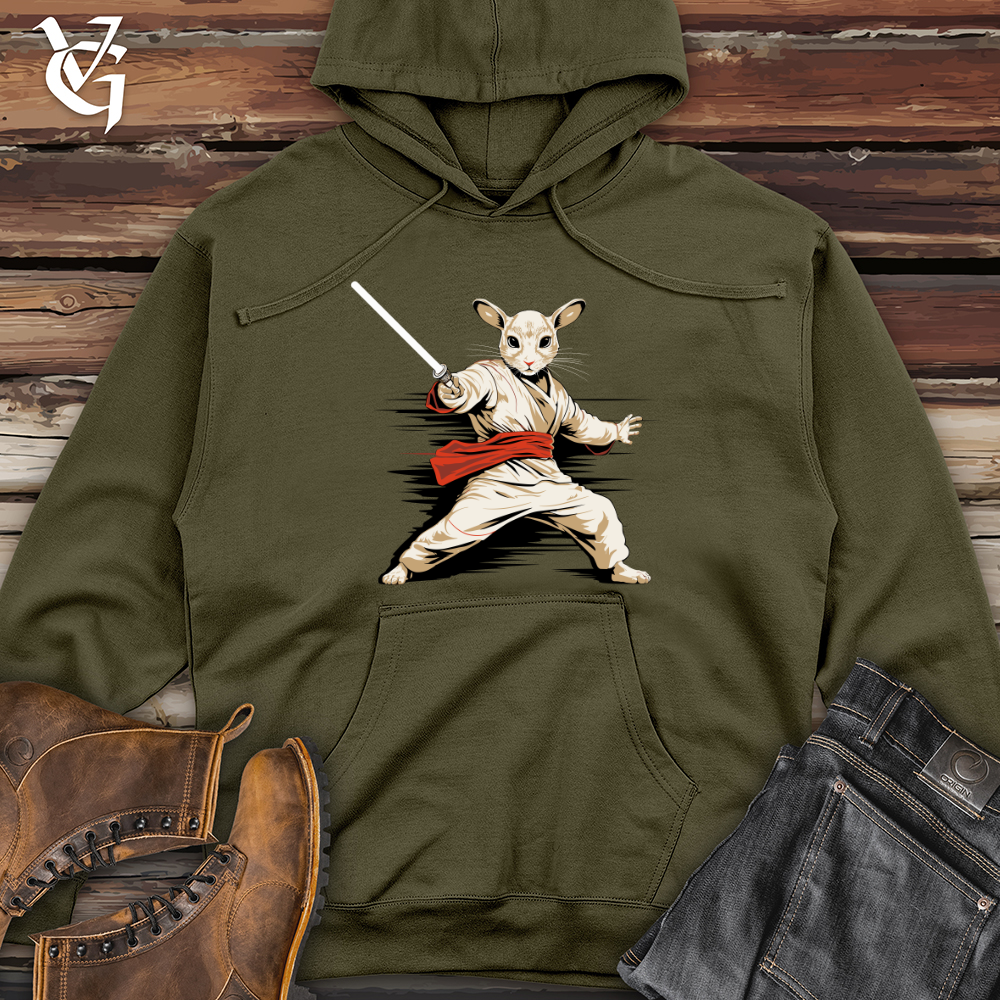 Mouse Warrior Midweight Hooded Sweatshirt