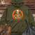 Risk taking Orange Gambler Midweight Hooded Sweatshirt