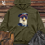 Retro Police Clucker Midweight Hooded Sweatshirt