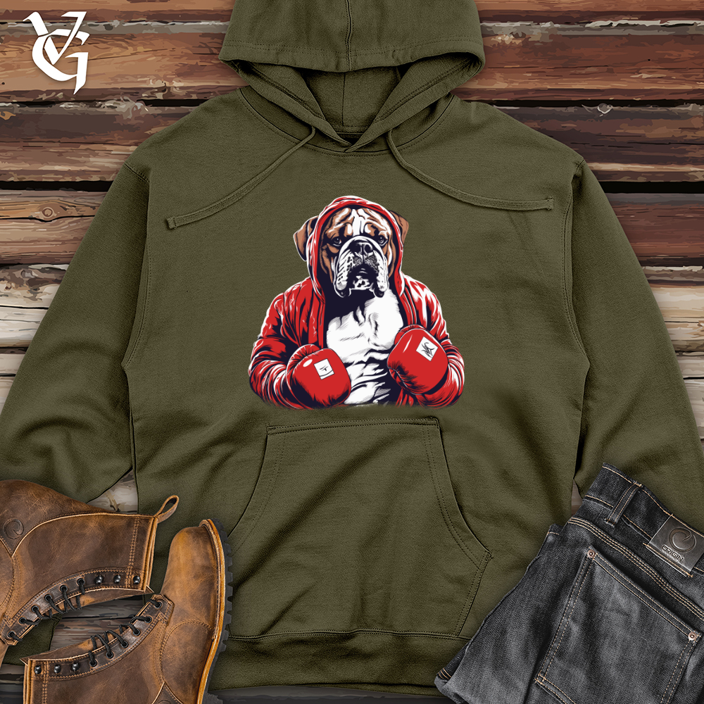 Bulldog Boxing Champion Midweight Hooded Sweatshirt