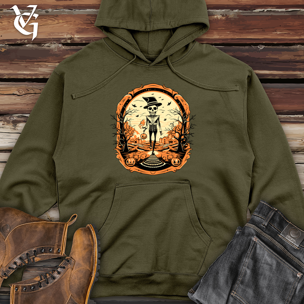 Adventurous Peach Haunts Midweight Hooded Sweatshirt