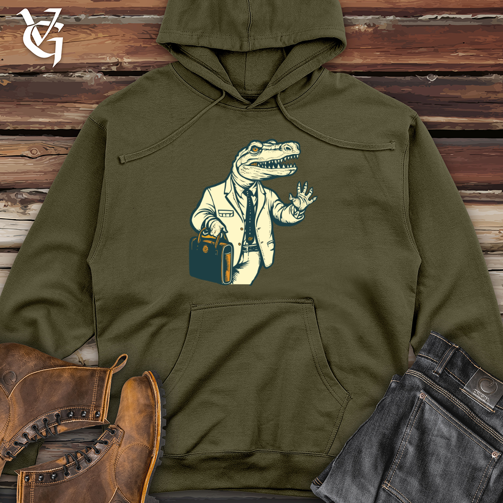 Savvy Gator Midweight Hooded Sweatshirt