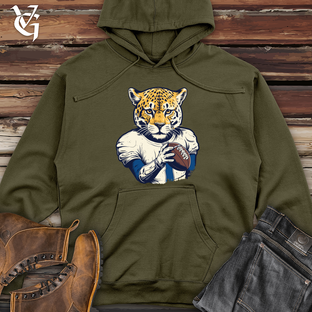 Blitzing Cheetah Midweight Hooded Sweatshirt