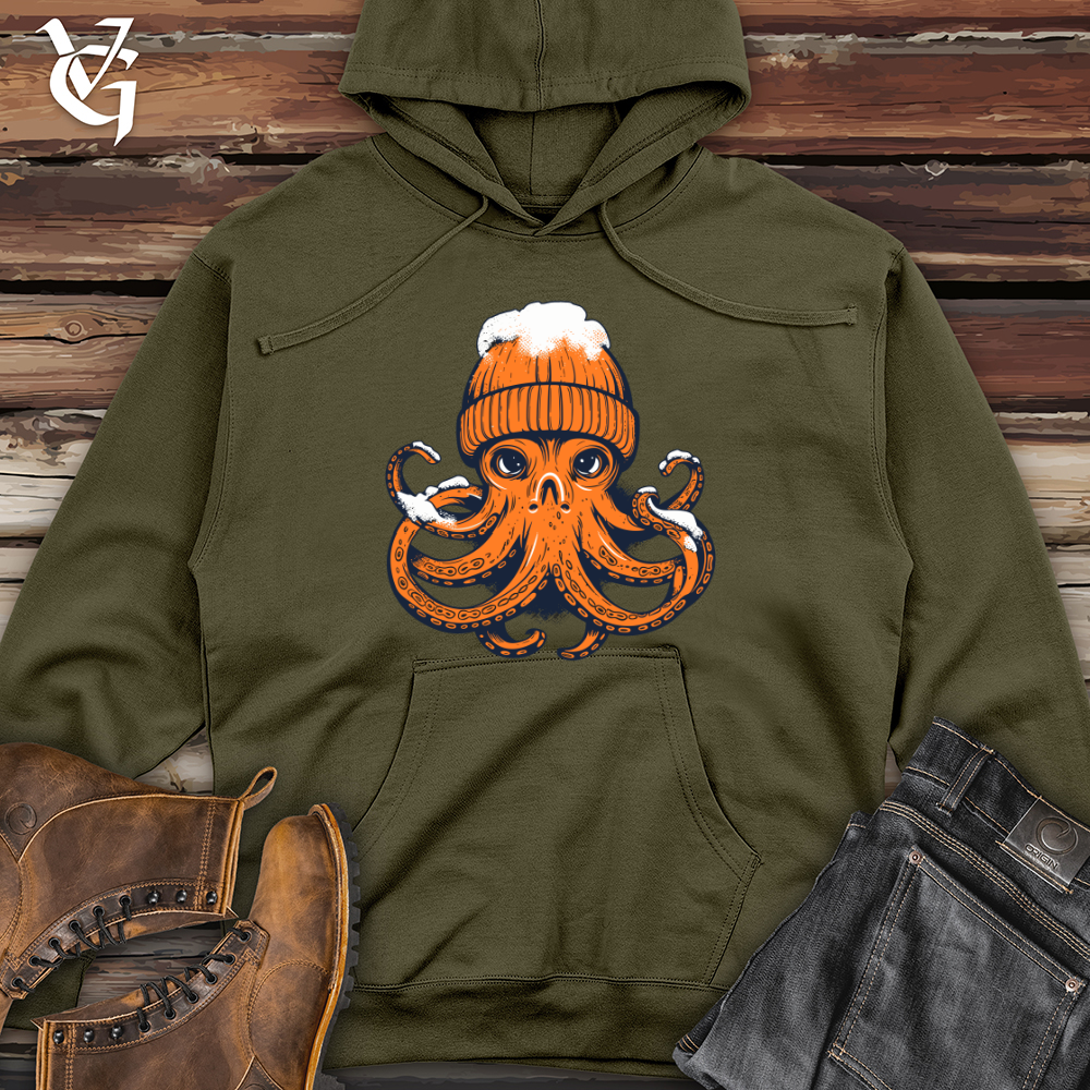 Vintage Snow Hat Octo Midweight Hooded Sweatshirt