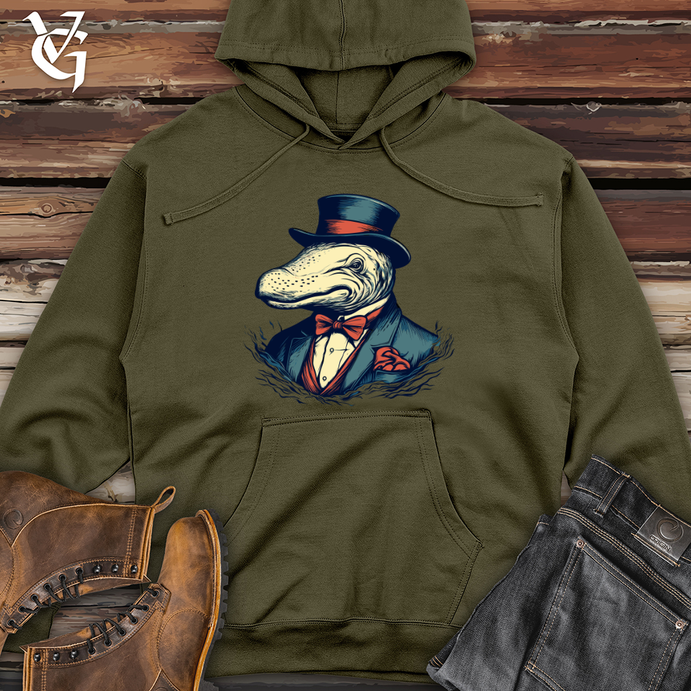 Retro Whaley Mobster Midweight Hooded Sweatshirt