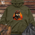 Firefighter Wolf Bravery Midweight Hooded Sweatshirt