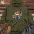 Vivid Seascape Shark Midweight Hooded Sweatshirt