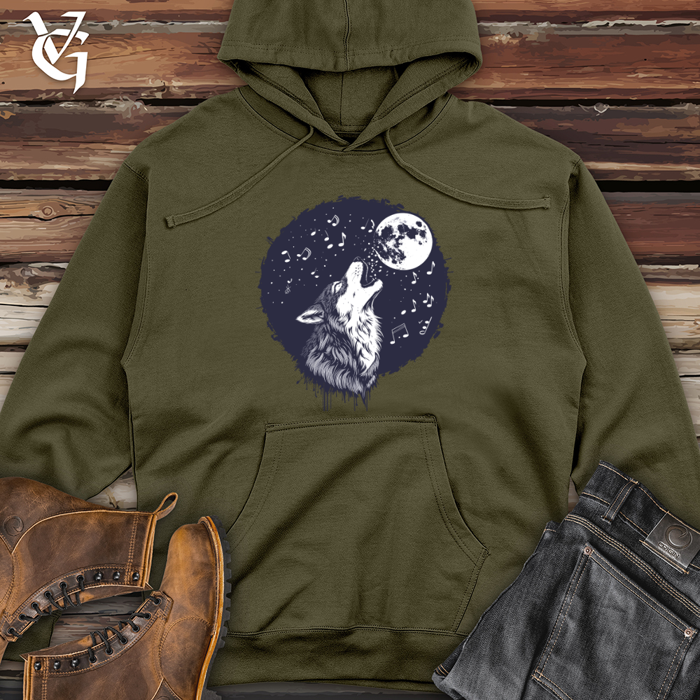 Lunar Wolf Ballad Midweight Hooded Sweatshirt