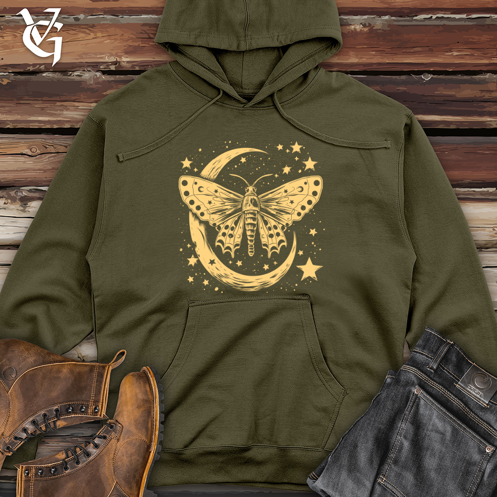 Moth Lunar Dreams Midweight Hooded Sweatshirt