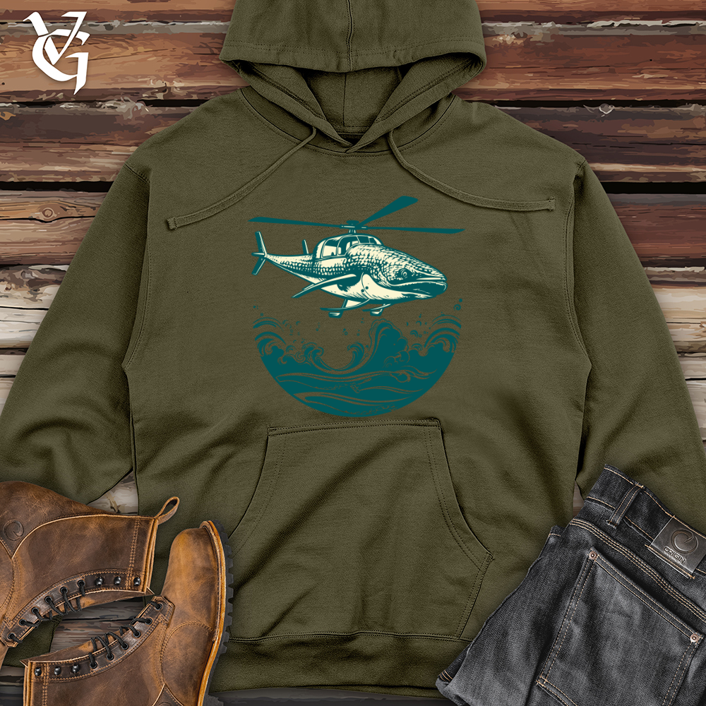 Retro HeliMarine Midweight Hooded Sweatshirt