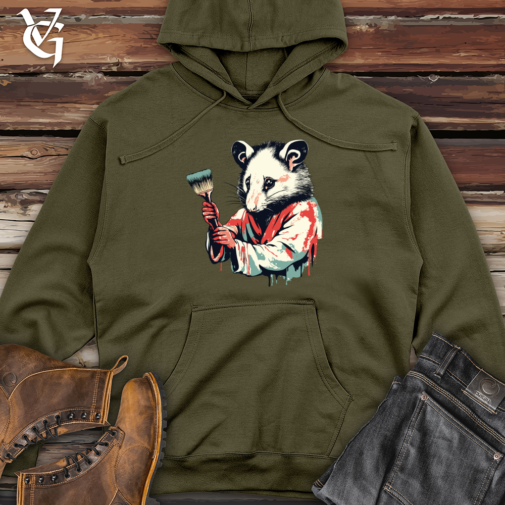 Creative Brushed Possum Midweight Hooded Sweatshirt