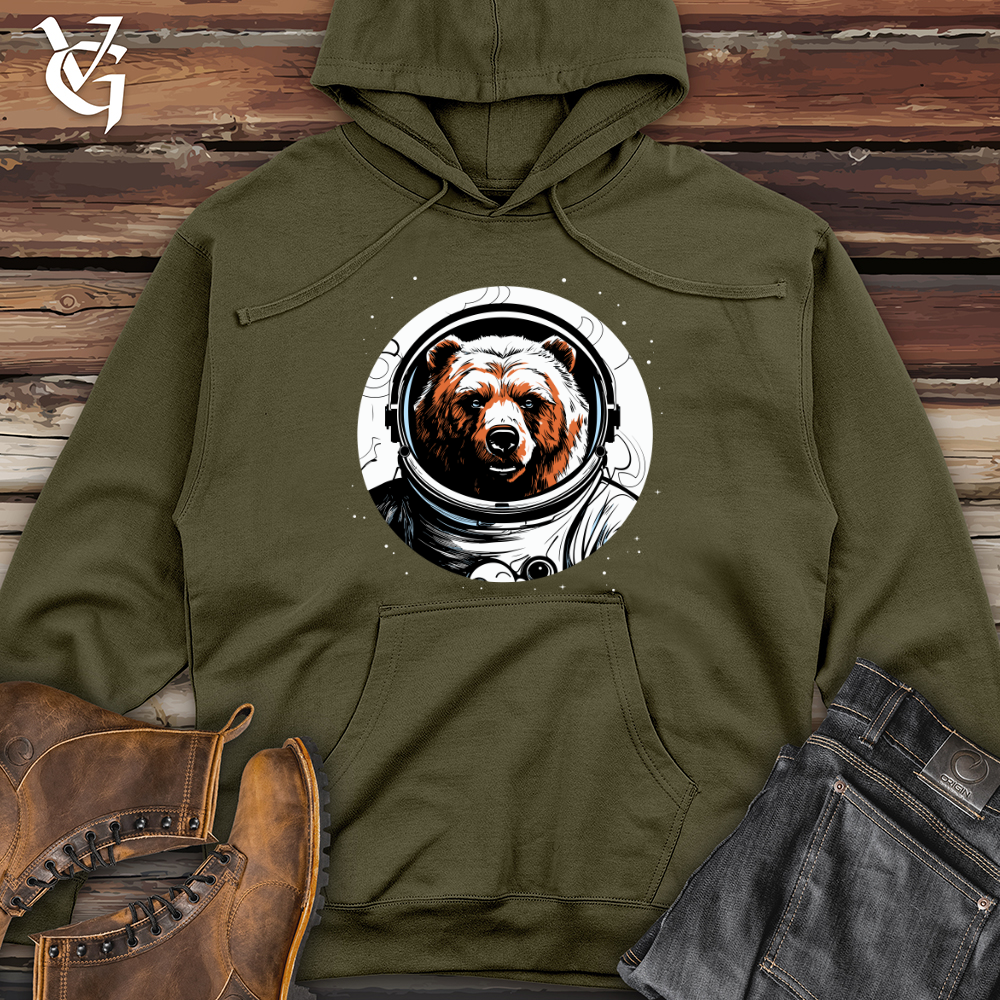 Cosmic Bear Expedition Midweight Hooded Sweatshirt