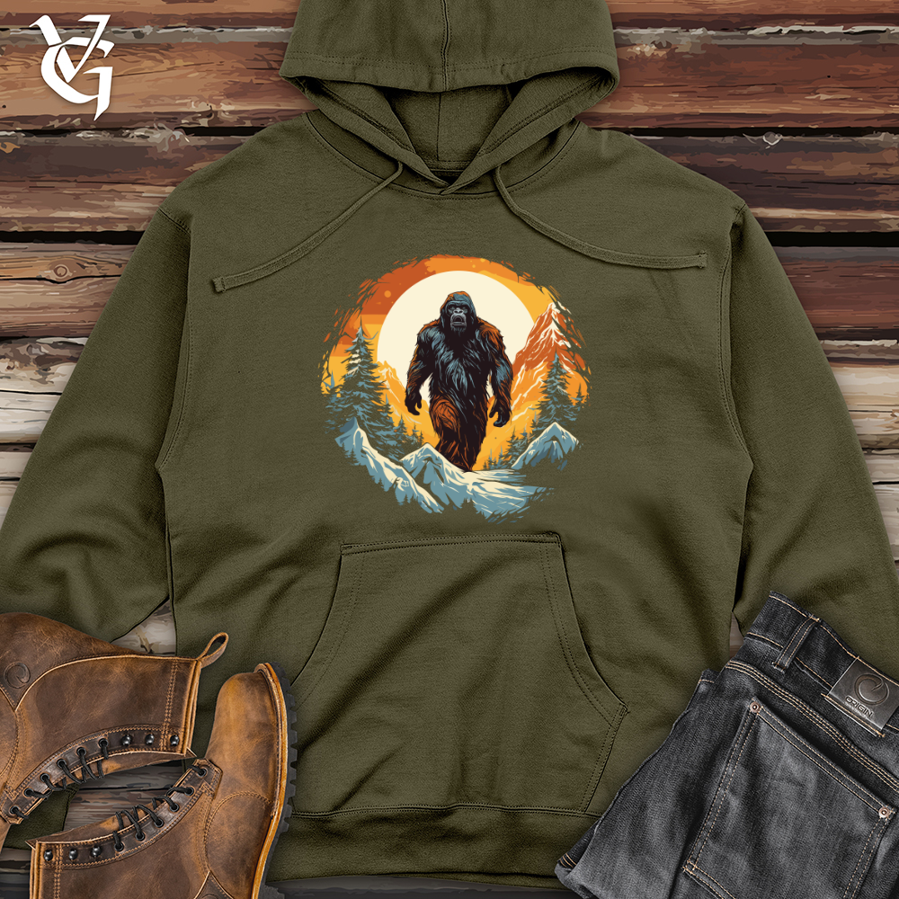 Sasquatch Of Middle Earth Midweight Hooded Sweatshirt