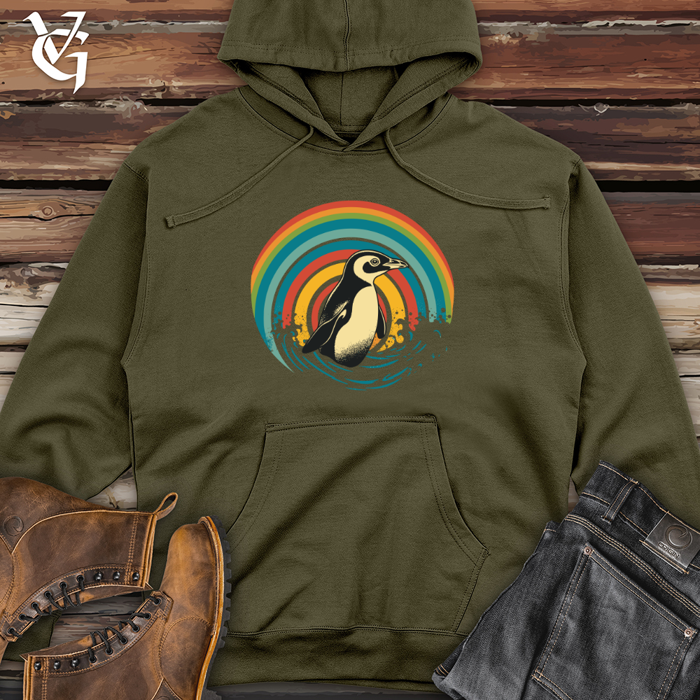 Rainbow Waddler Midweight Hooded Sweatshirt