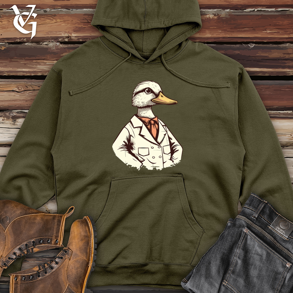 Retro Quack Medic Midweight Hooded Sweatshirt