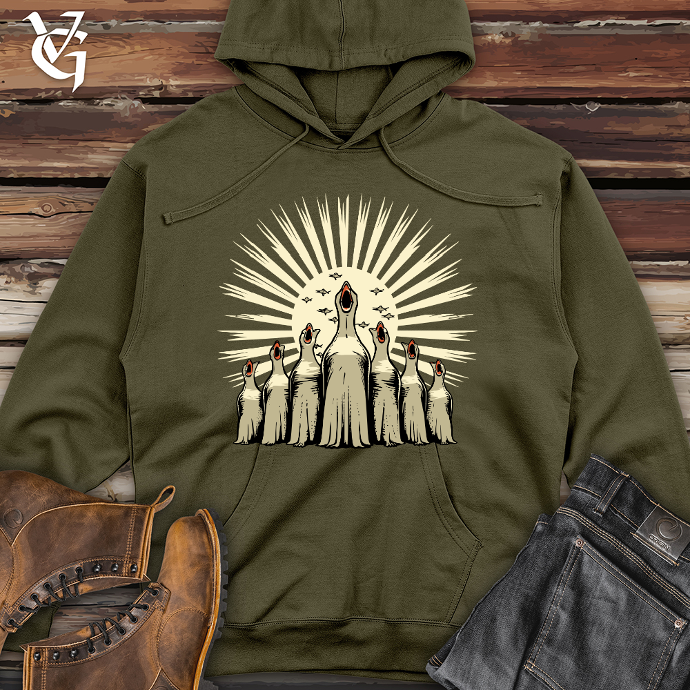 Retro Gospel Flight Midweight Hooded Sweatshirt