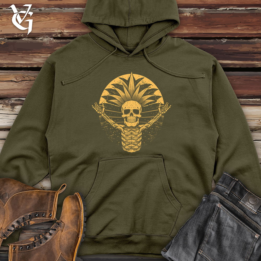 Celestial Pineapple Flight Midweight Hooded Sweatshirt