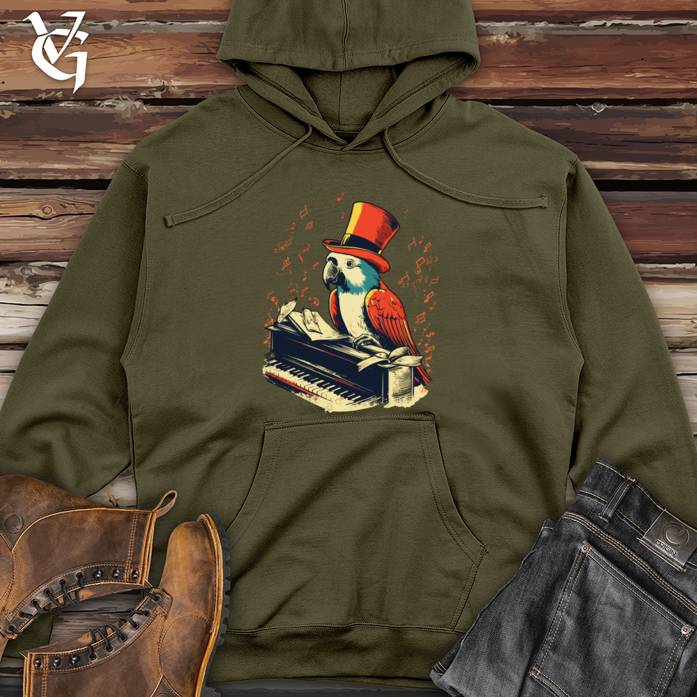 Melodic Parrot Maestro Midweight Hooded Sweatshirt