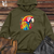 Colorful Melody Parrot Midweight Hooded Sweatshirt