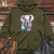 Retro Cosmic Ice Cream Elephant Midweight Hooded Sweatshirt