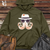 Retro Fedora Octopus 2 Midweight Hooded Sweatshirt