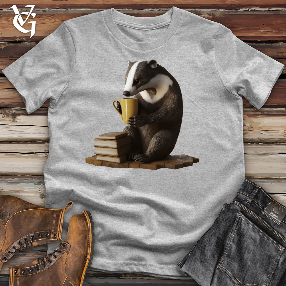 Honey Badger Book Club Cotton Tee