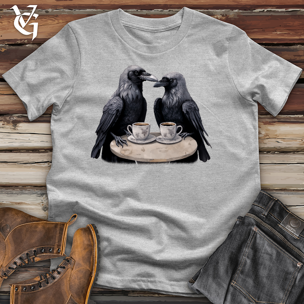 Raven Coffee Date Cotton Tee