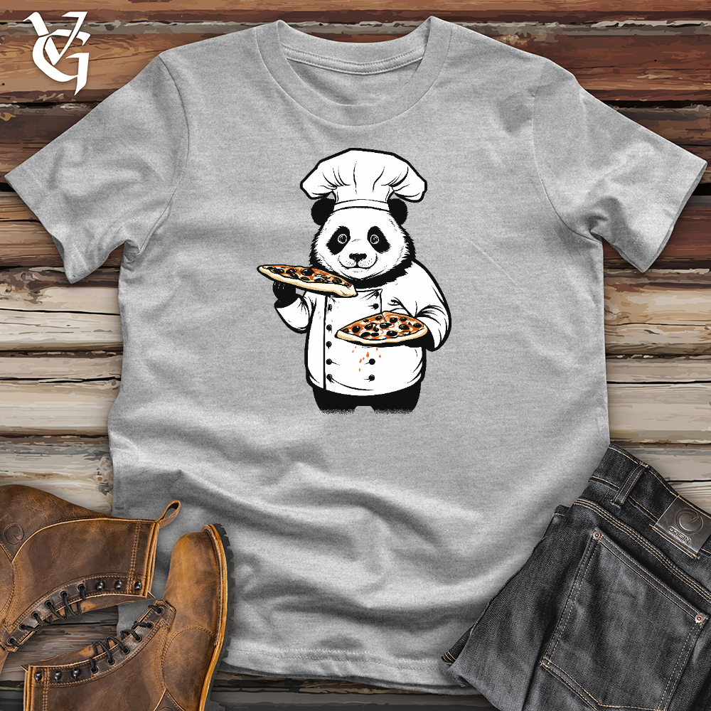 Panda Pizza Chef Cotton Tee