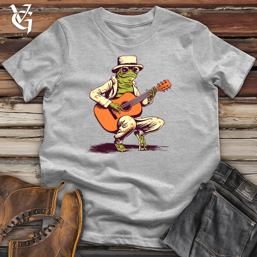 Vintage Guitar Frog Cotton Tee